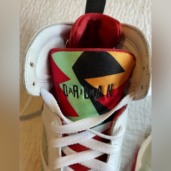EUC Air Jordan 7 Retro 2015 “Hare” (304774-125) Size 6.5Y/ woman’s size 7.5 - Picture 11 of 14